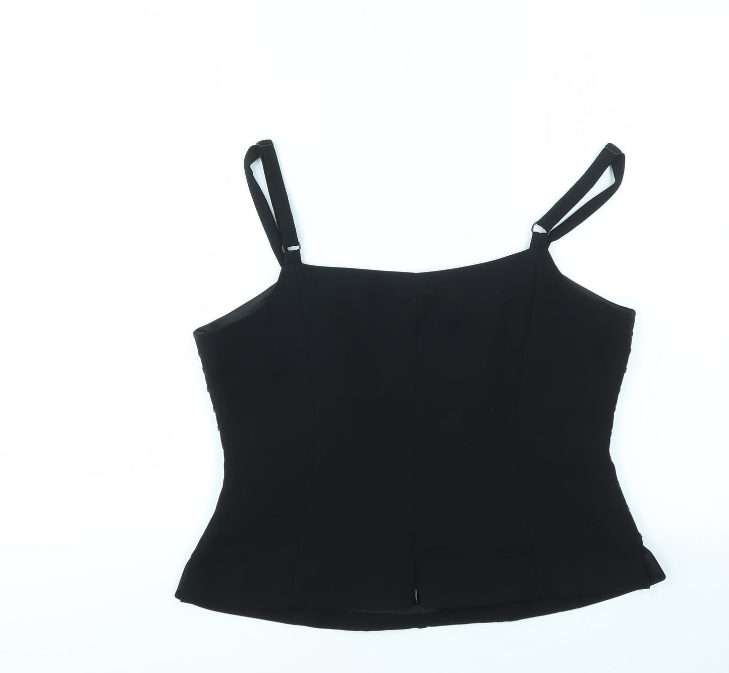Roman Womens Black   Basic T-Shirt Size 14