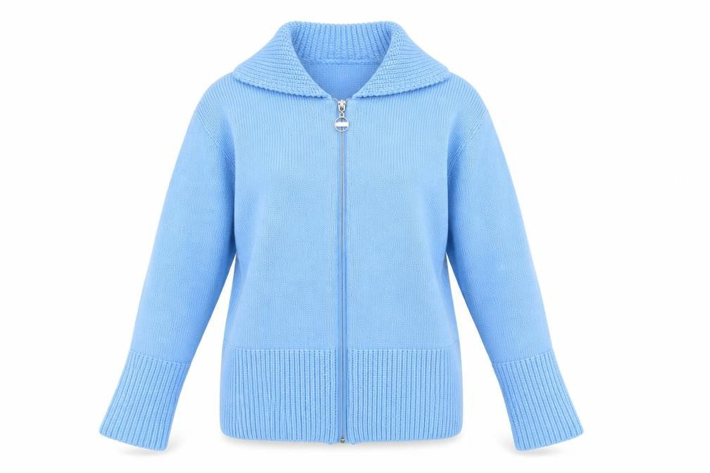 gorgeous Womens Blue   Full Zip Jumper Size L