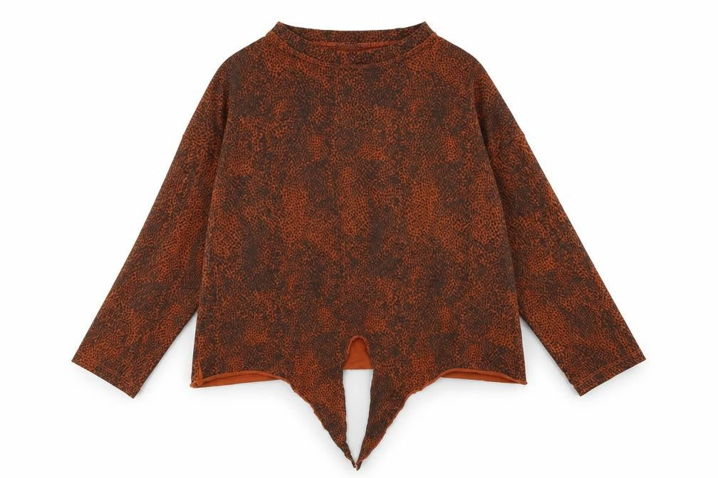Alexara Womens Multicoloured Animal Print  Pullover Jumper Size M
