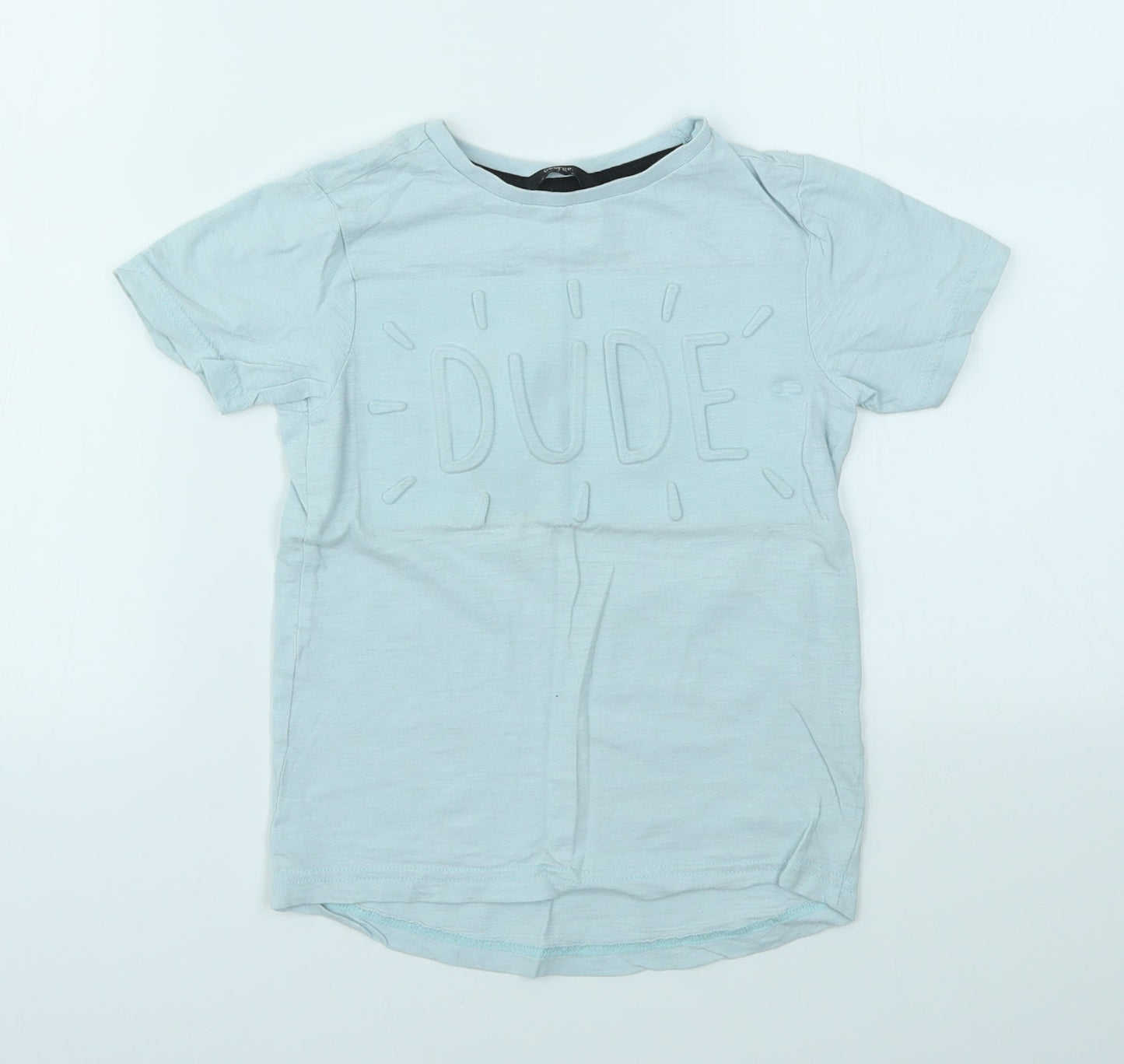 George Boys Blue   Basic T-Shirt Size 4-5 Years