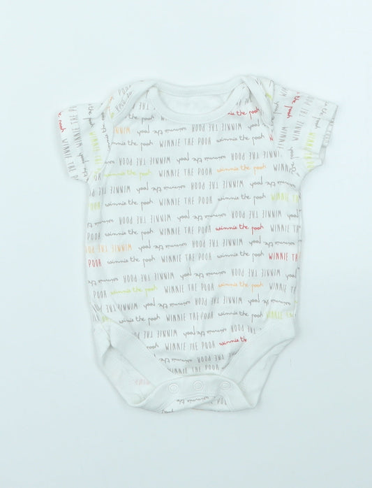 Disney Baby Multicoloured Geometric  Babygrow One-Piece Size 0-3 Months