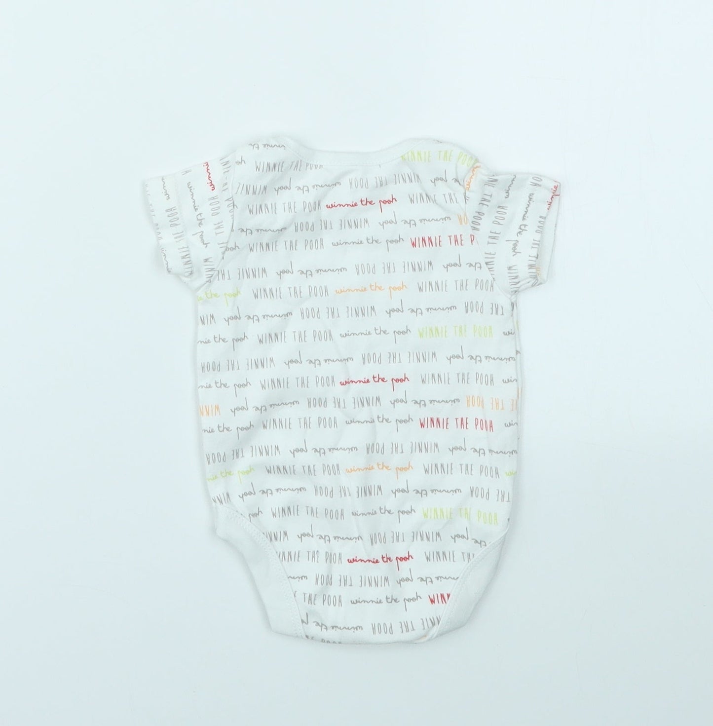 Disney Baby Multicoloured Geometric  Babygrow One-Piece Size 0-3 Months
