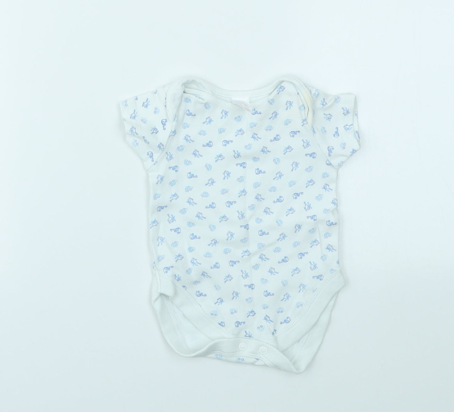 NEXT Baby Multicoloured Geometric  Babygrow One-Piece Size 0-3 Months