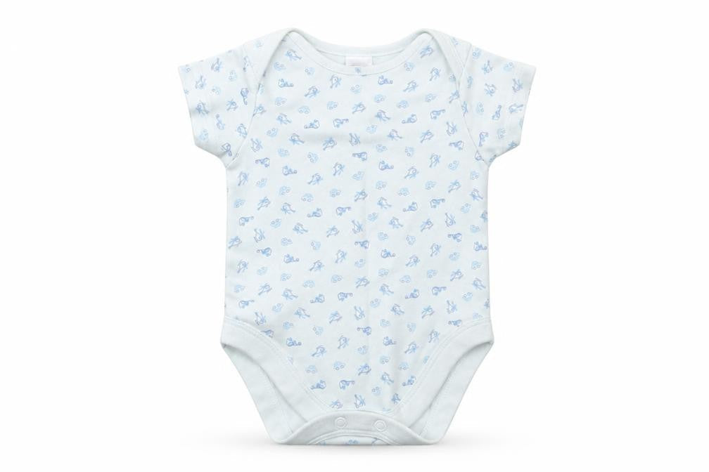 Next Baby Multicoloured Geometric  Babygrow One-Piece Size 0-3 Months