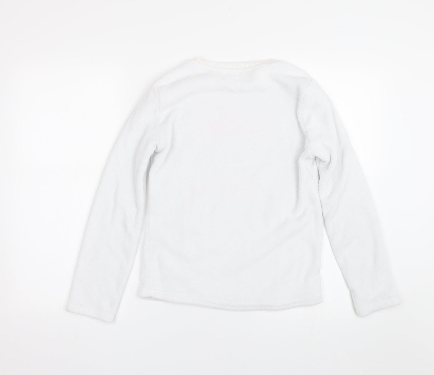 Pep&co Girls White   Top Pyjama Top Size 11-12 Years