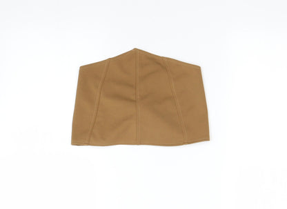 Boohoo Womens Brown   Cropped Tank Size 16