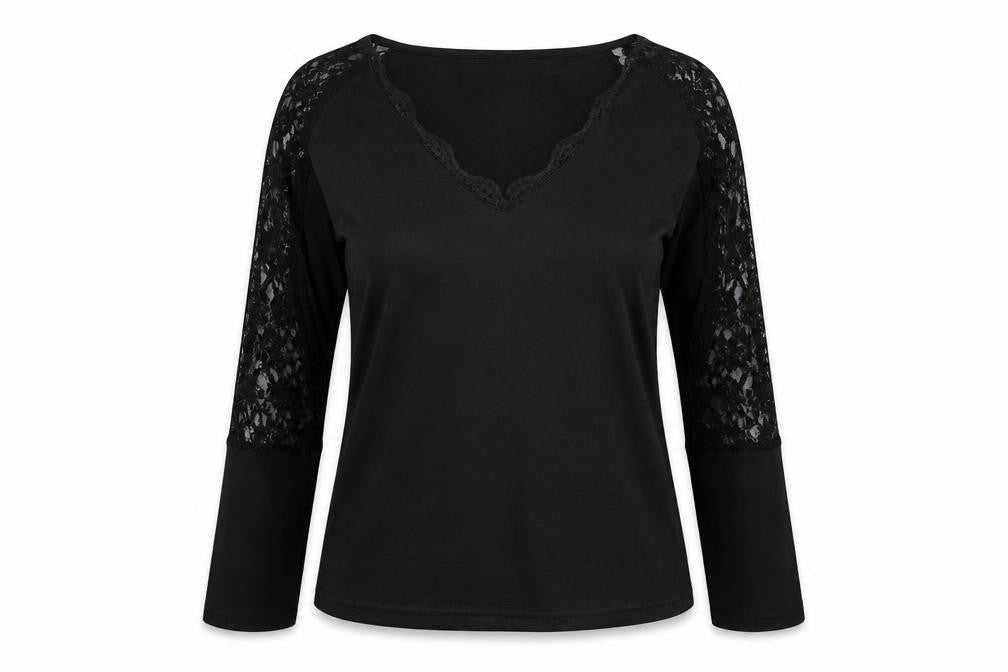 Preworn Womens Black   Basic T-Shirt Size L