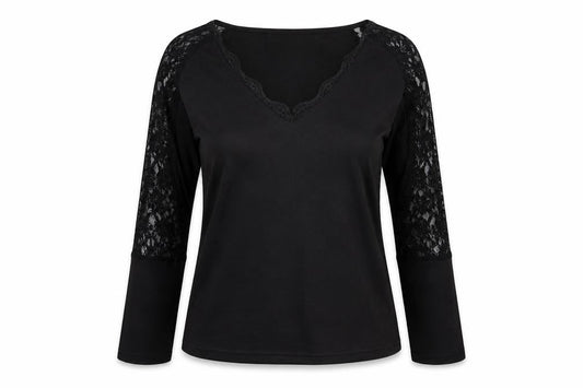 Preworn Womens Black   Basic T-Shirt Size L