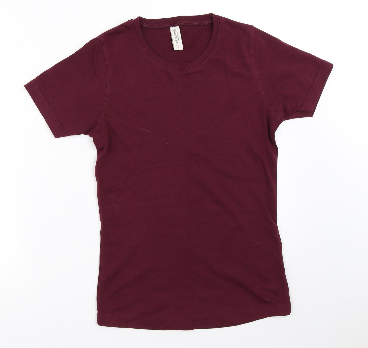 Tee-Jays Womens Purple   Basic T-Shirt Size S