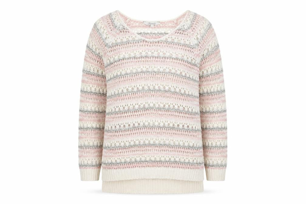 Peacocks Womens Ivory   Pullover Jumper Size M