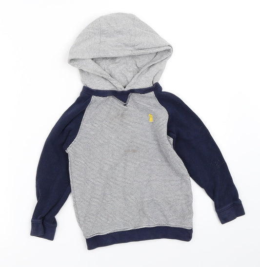 Debenhams Boys Blue   Pullover Hoodie Size 4-5 Years