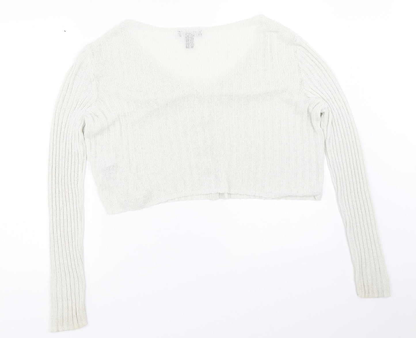 New Look Womens Ivory   Cardigan Jumper Size M