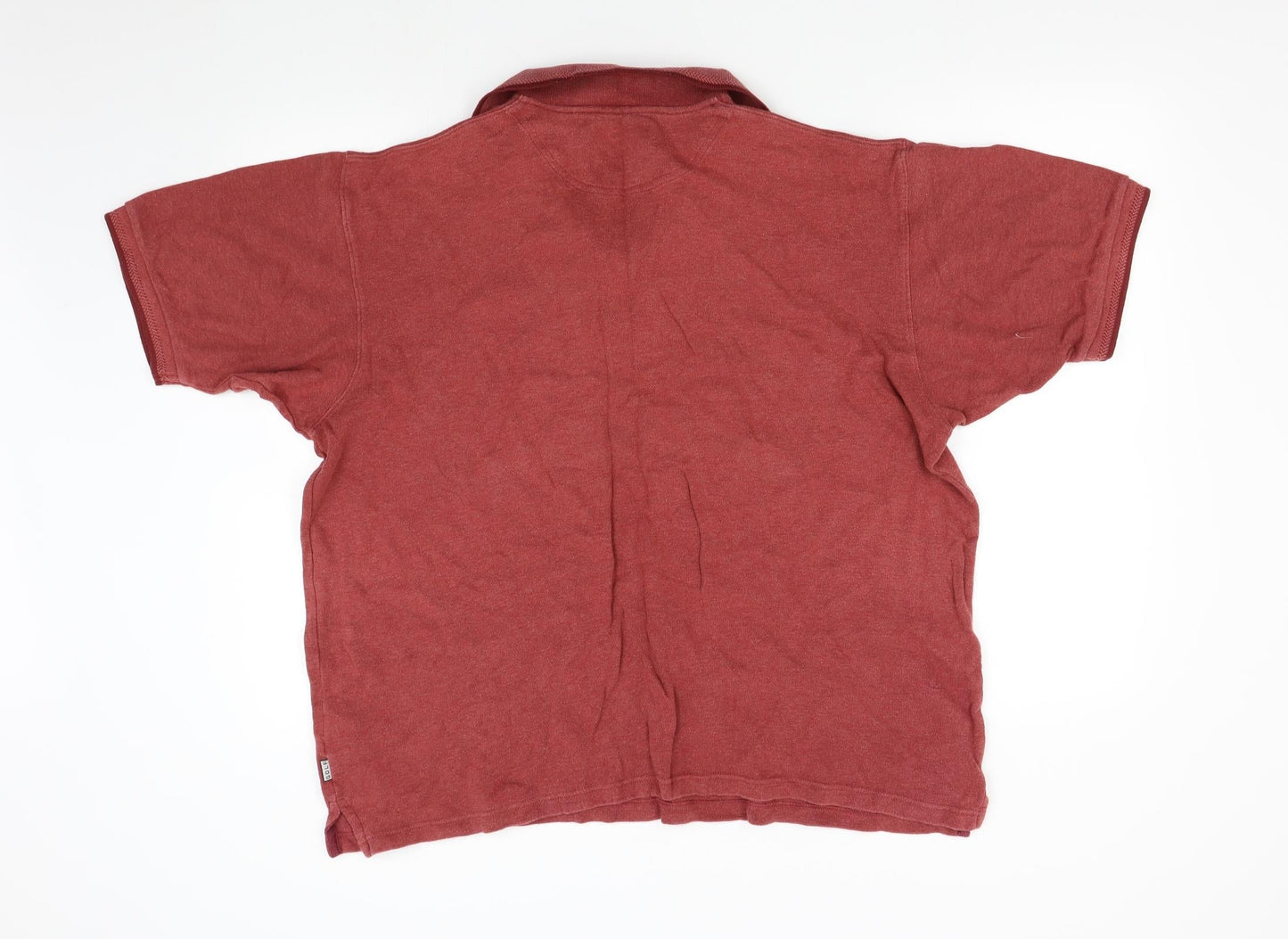 Maine Mens Red    Polo Size L