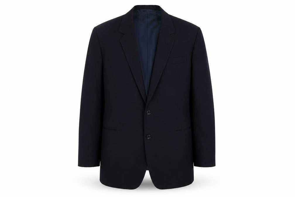 Preworn Mens Blue   Jacket Suit Jacket Size 42