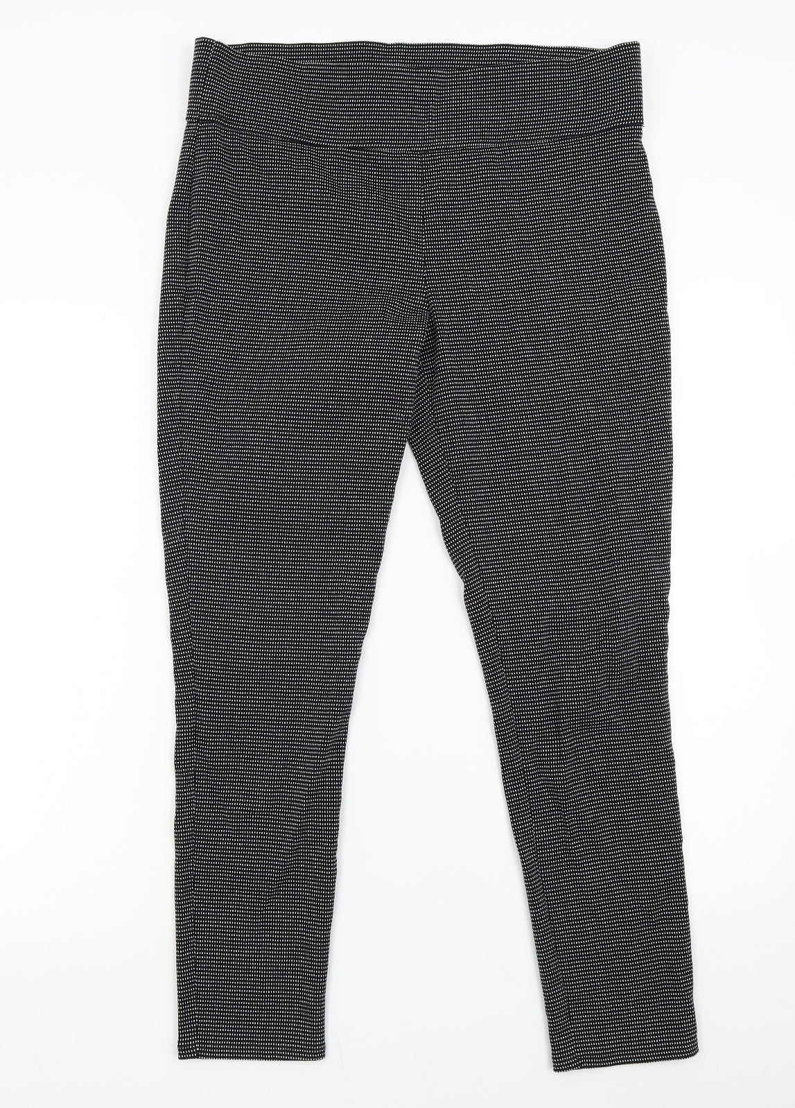 Nutbeg Womens Black   Trousers  Size 14 L27 in