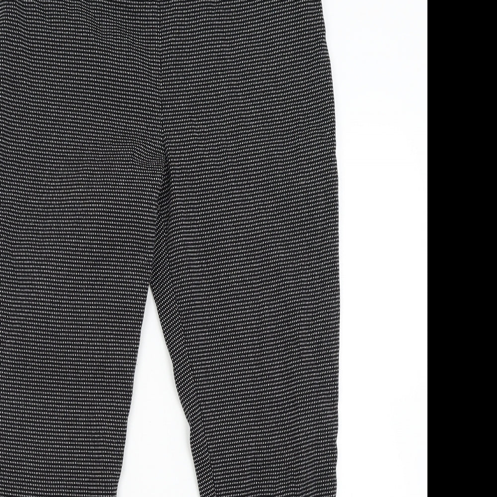 Nutbeg Womens Black   Trousers  Size 14 L27 in