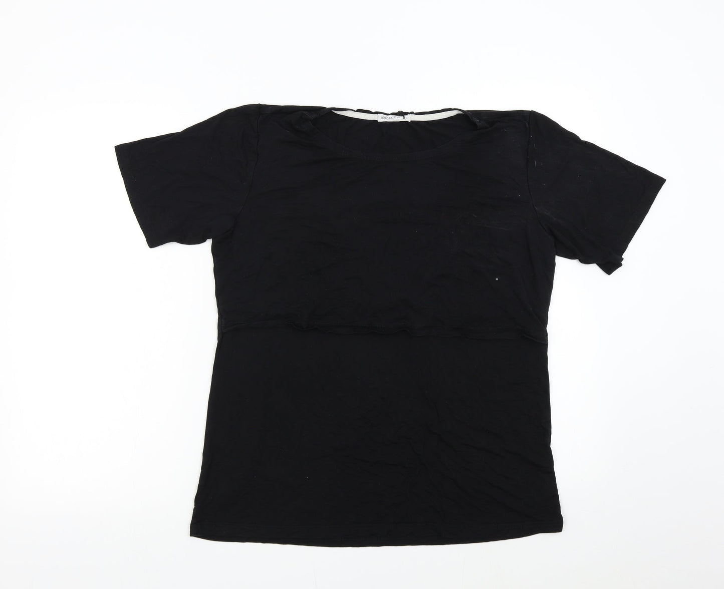 Small Show Womens Black   Basic T-Shirt Size L