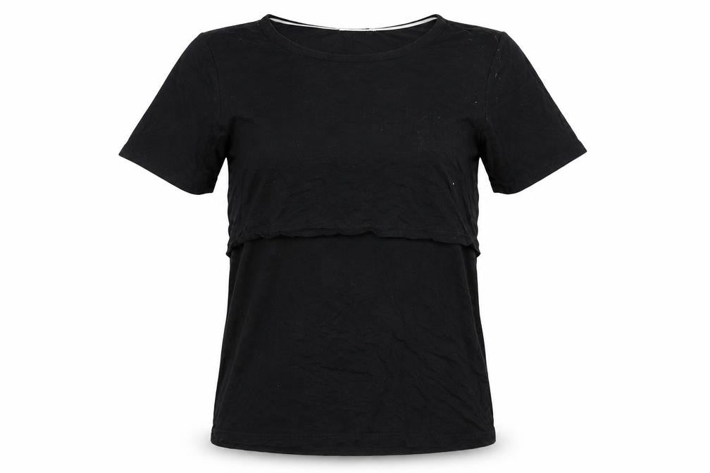 Small Show Womens Black   Basic T-Shirt Size L