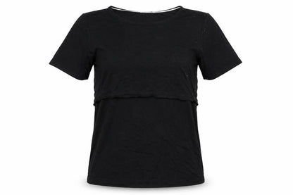 Small Show Womens Black   Basic T-Shirt Size L