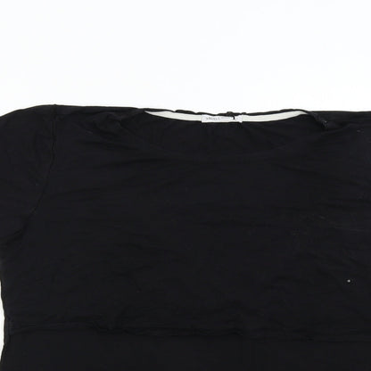 Small Show Womens Black   Basic T-Shirt Size L