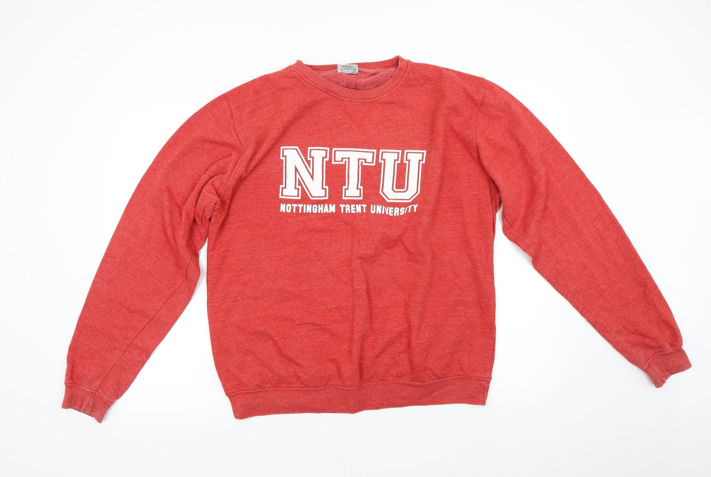 AWD Womens Red   Pullover Sweatshirt Size L