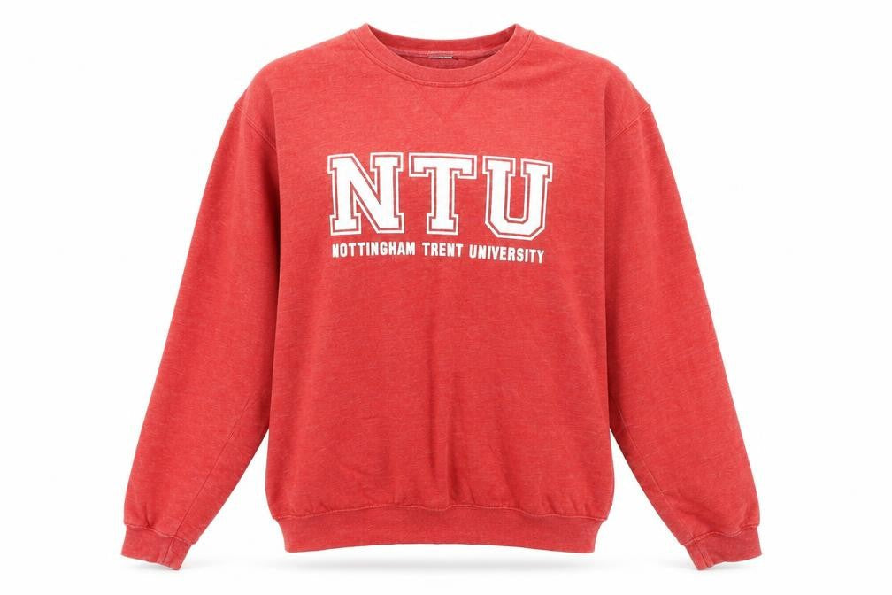 AWD Womens Red   Pullover Sweatshirt Size L