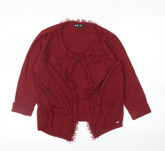 MCR Womens Purple   Cardigan Jumper Size M