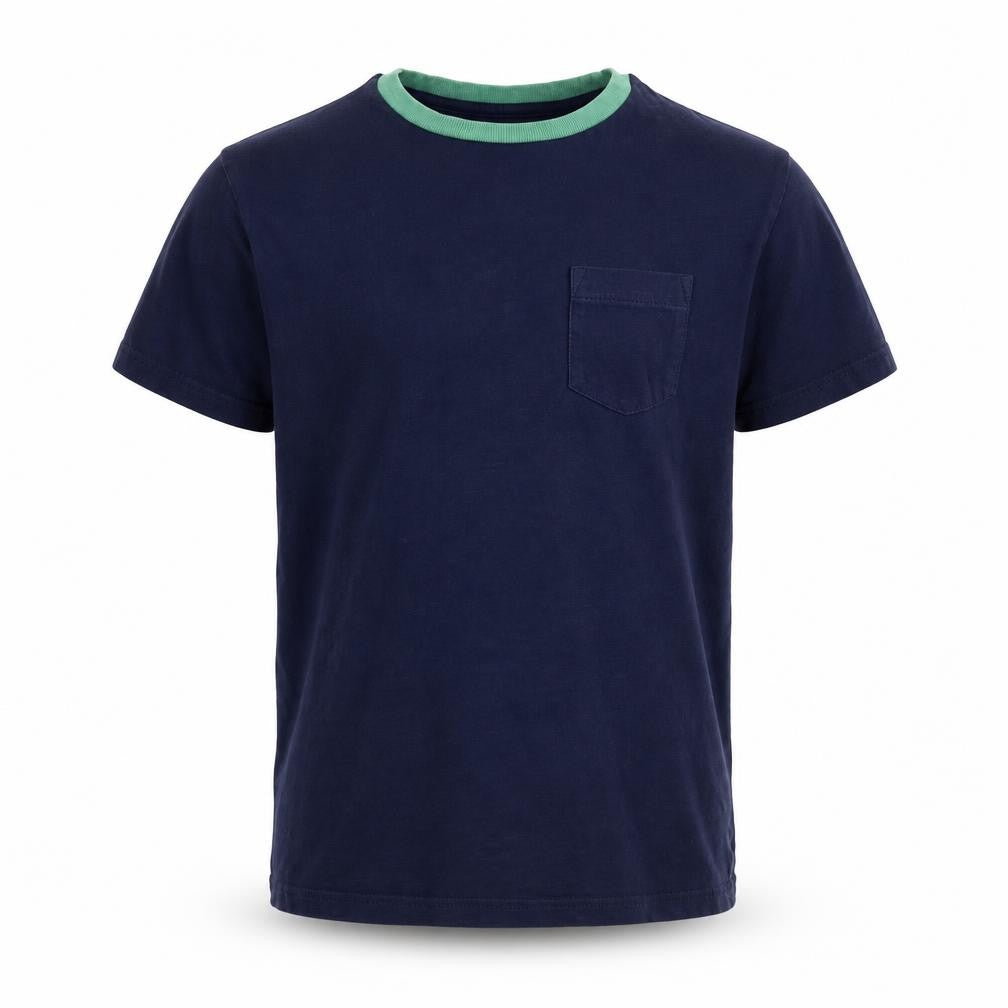 Marks & Spencer  Boys Blue   Basic T-Shirt Size 10-11 Years