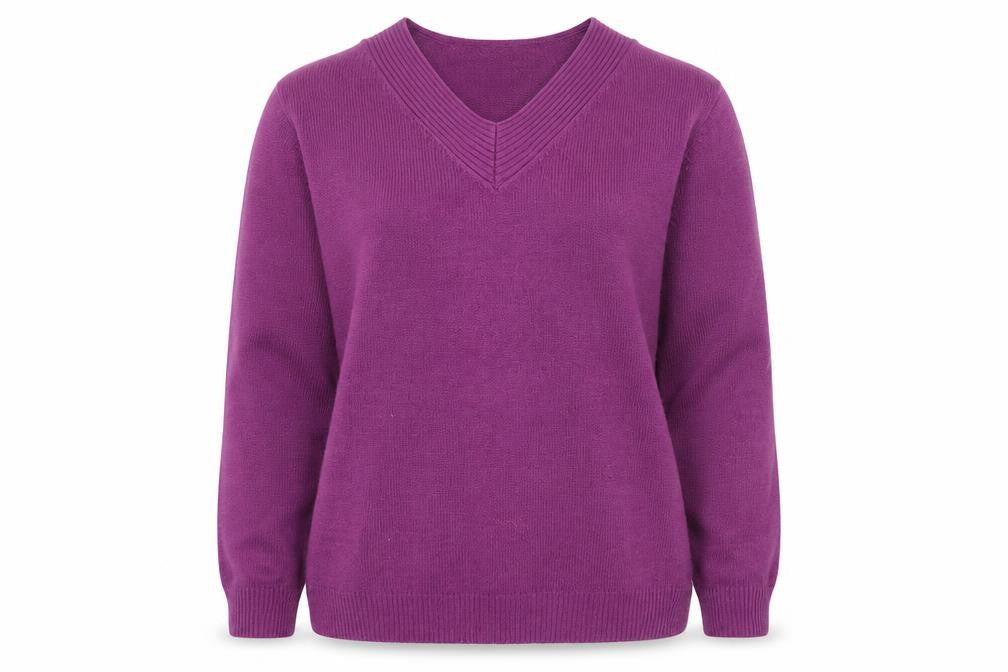 Damart Womens Purple   Pullover Jumper Size L