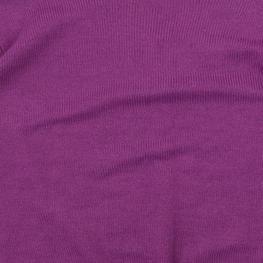 Damart Womens Purple   Pullover Jumper Size L
