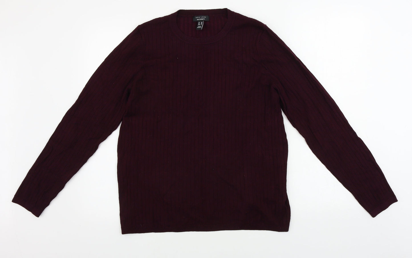 New Look Maternity Womens Purple   Pullover Jumper Size 20