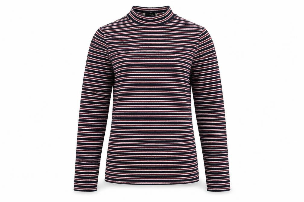 Papaya Womens Red Striped  Pullover Jumper Size 14