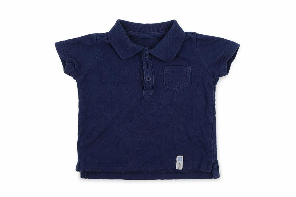 F&F Baby Blue   Basic Polo Size 6-9 Months