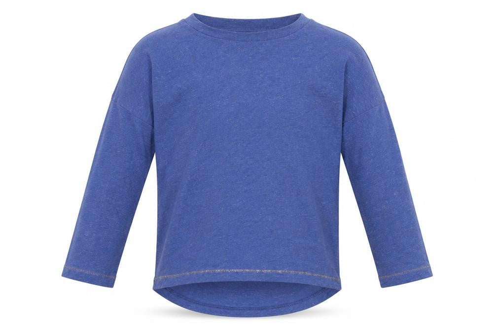 Marks & Spencer Girls Blue   Basic T-Shirt Size 5-6 Years