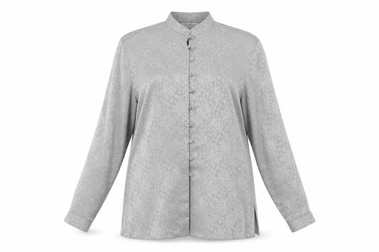 Bonmarché Womens Grey   Basic Button-Up Size 16