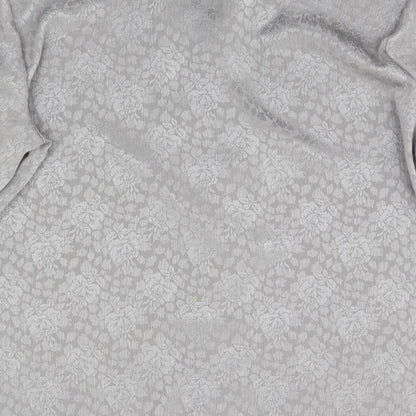 Bonmarché Womens Grey Basic Button-Up Size 16