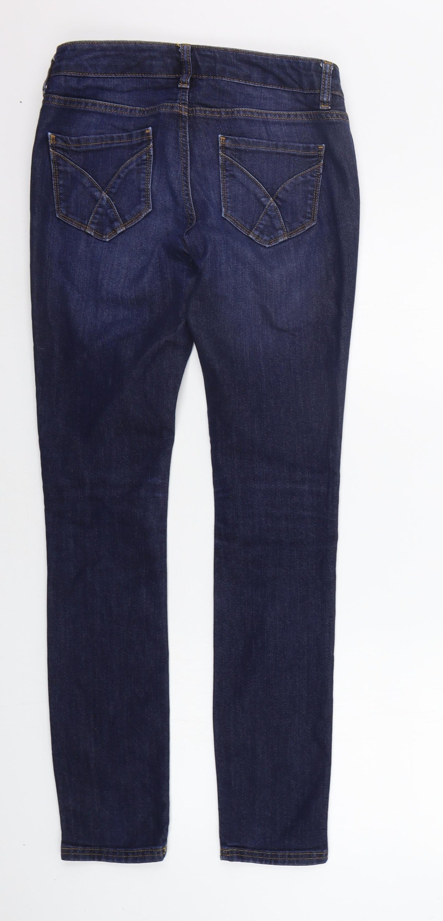 Crew Clothing Womens Blue   Straight Jeans Size 26 in L30 in