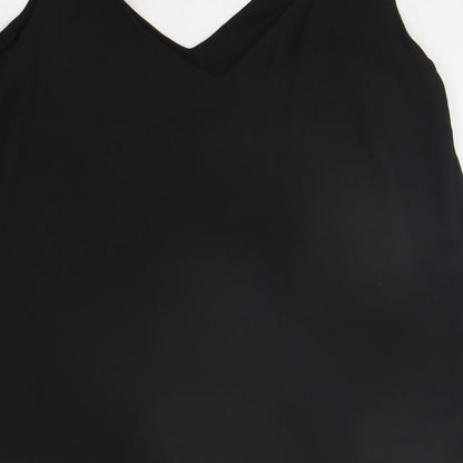 Matalan Womens Black   Basic Tank Size 10