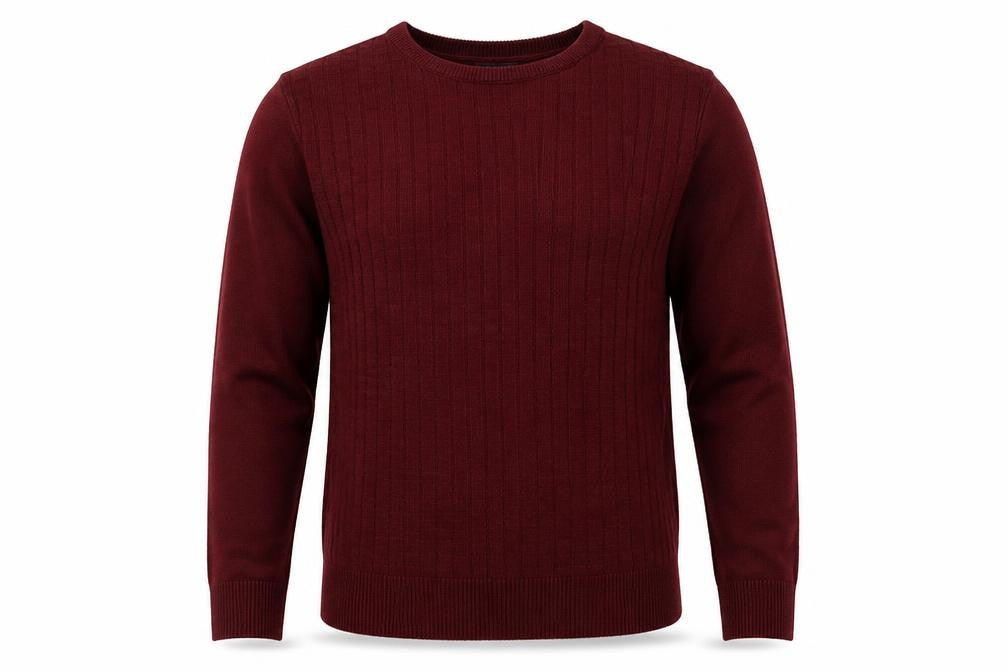 Cedarwood State Mens Red Pullover Jumper Size S