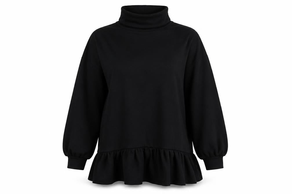 Boohoo Womens Black   Pullover Jumper Size 10