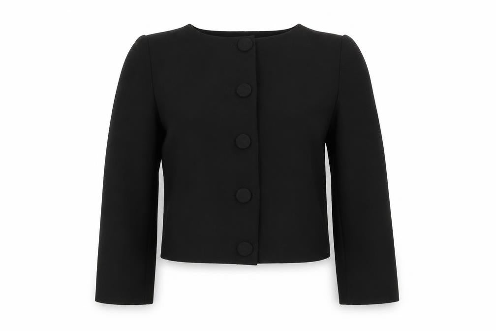 Heroines Womens Black   Jacket Blazer Size 8