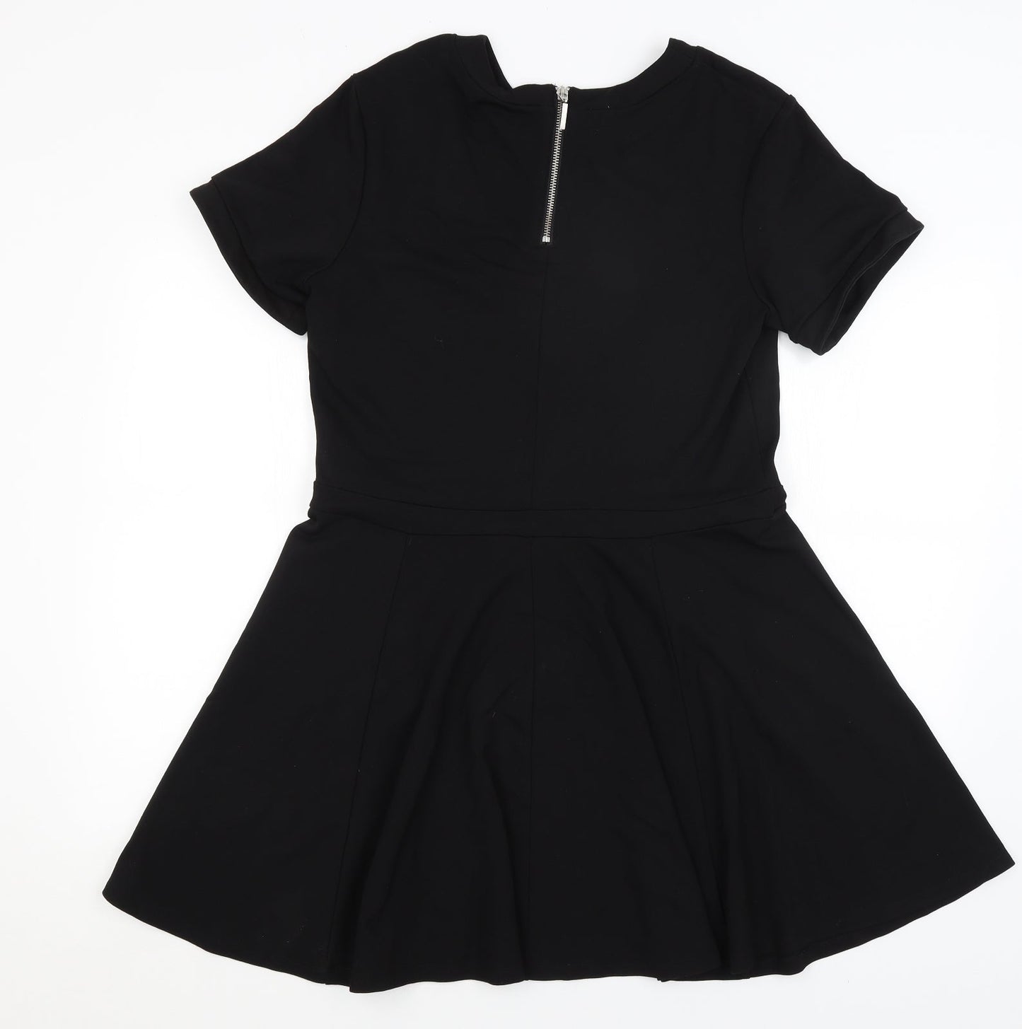 H&M Womens Black   Fit & Flare  Size L