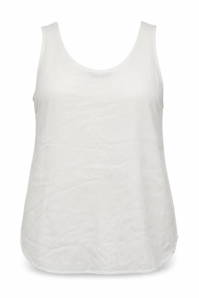 F&F Womens White   Basic Tank Size 14