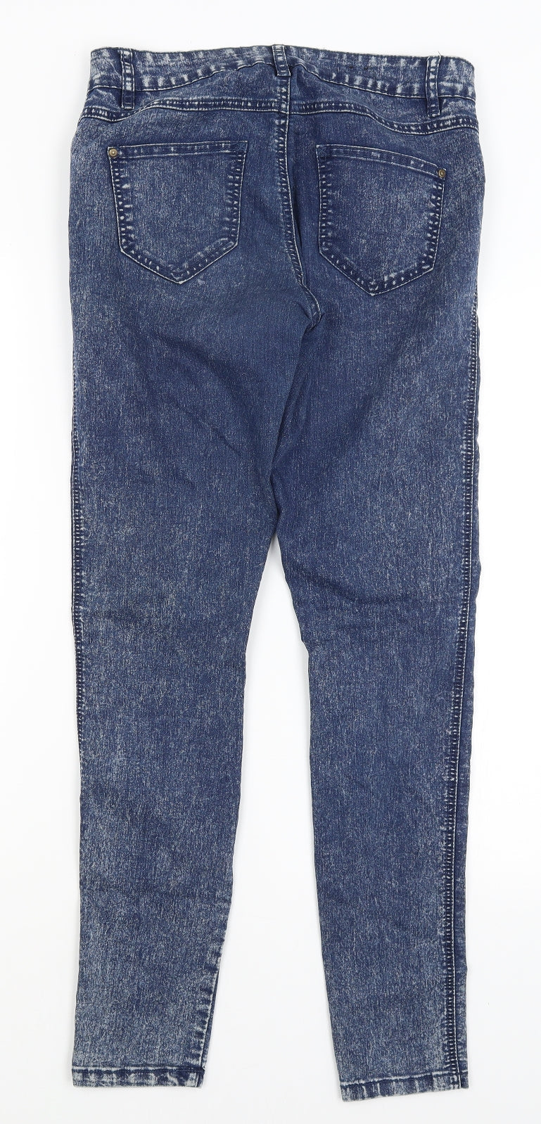 Yes Yes Womens Blue   Skinny Jeans Size 12 L30.5 in