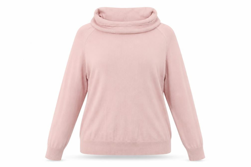 alessa w Womens Pink  Knit Pullover Sweatshirt Size 16