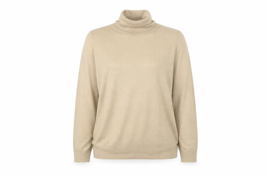 Marks and Spencer Womens Beige  Knit Pullover Sweatshirt Size 14
