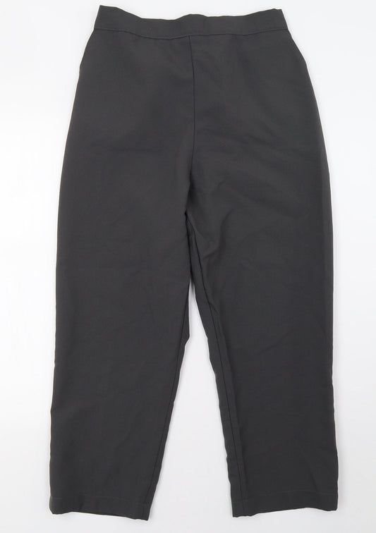 Preworn Womens Grey   Trousers  Size 10 L26 in