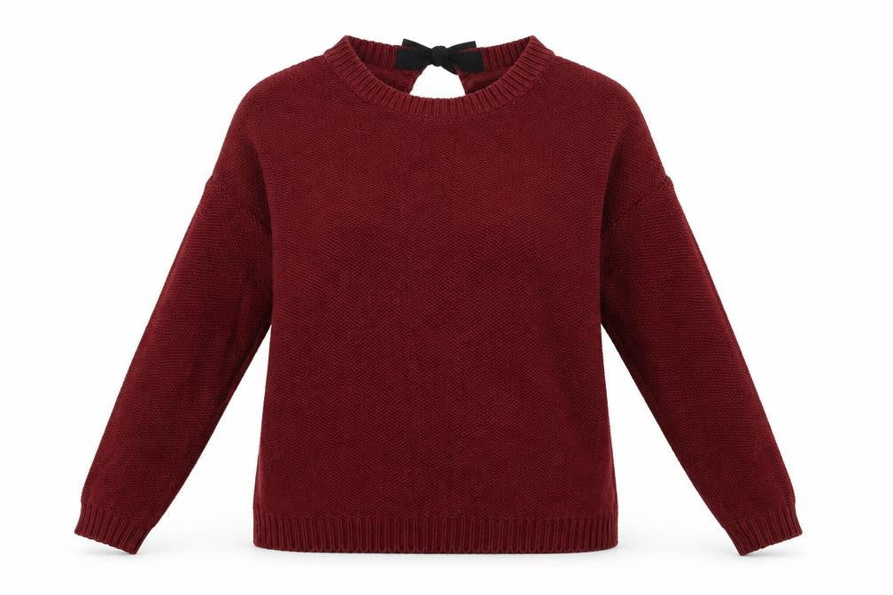 Bershka Womens Red   Pullover Sweatshirt Size S