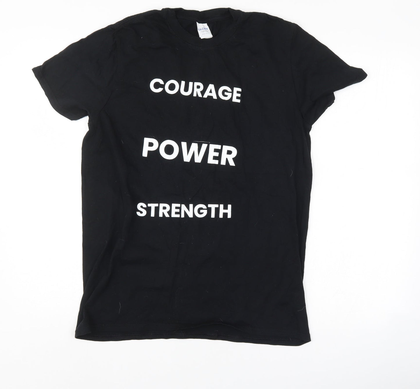 Gildan Womens Black   Basic T-Shirt Size M