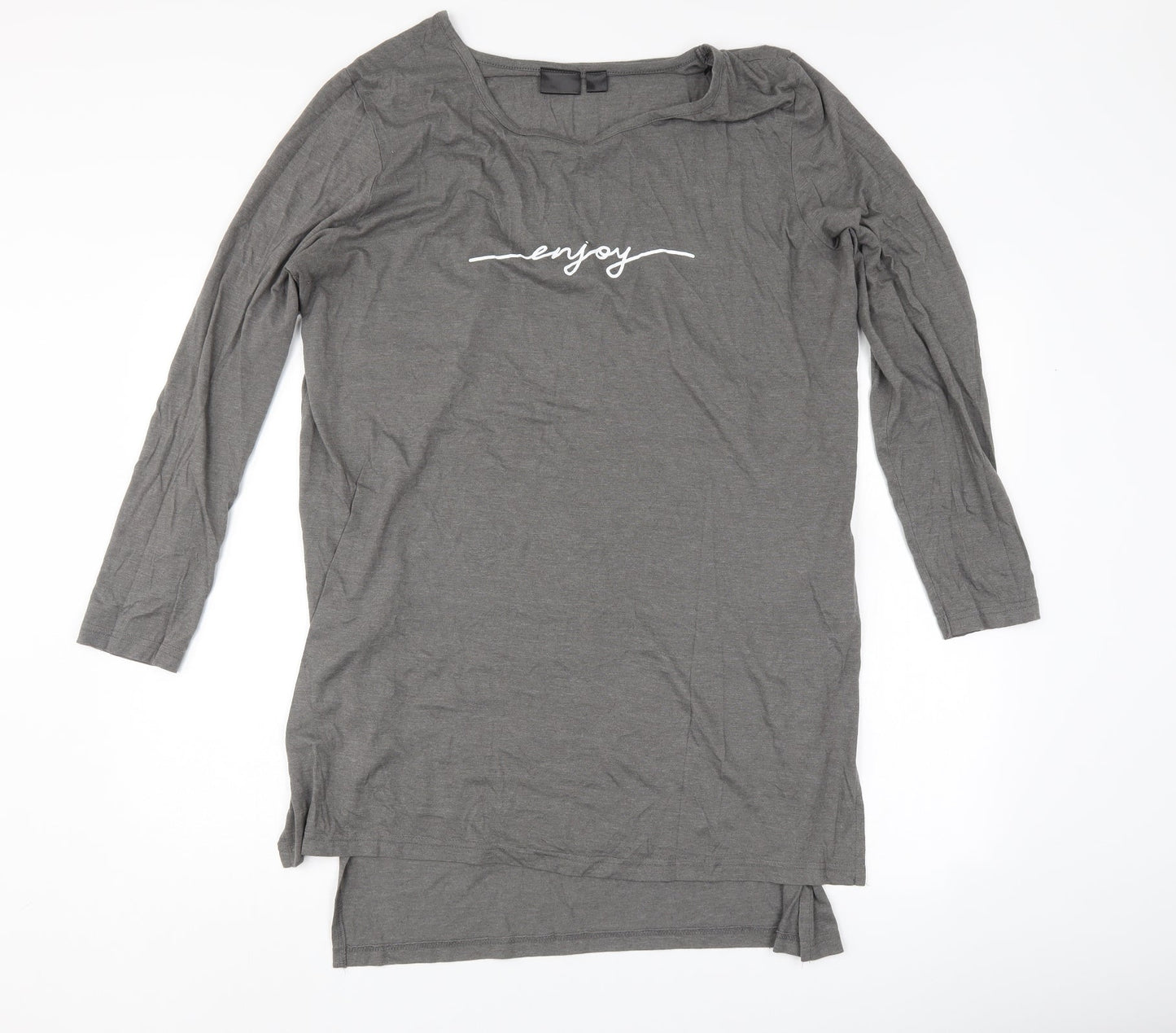 Rainbow Womens Grey   Basic T-Shirt Size L